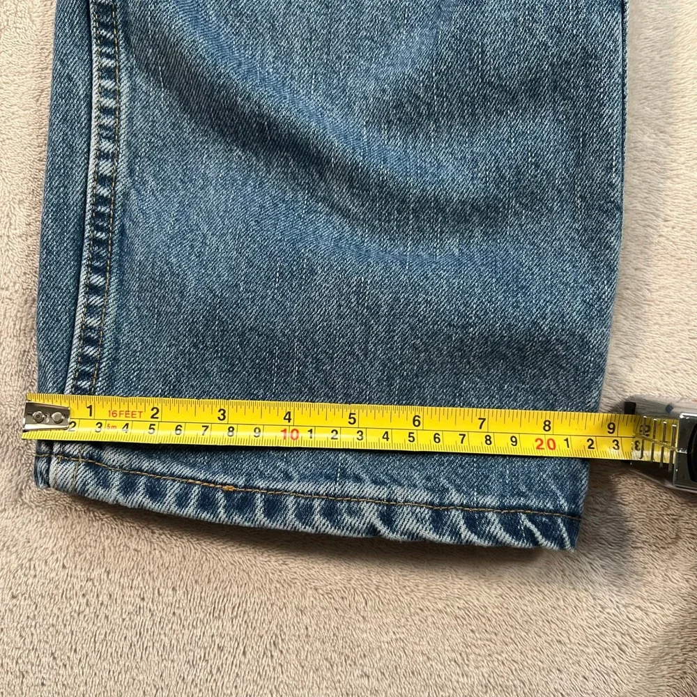Vintage Levis 505 Jeans Men's 36x31 Medium Wash Denim Regular Fit Straight Leg